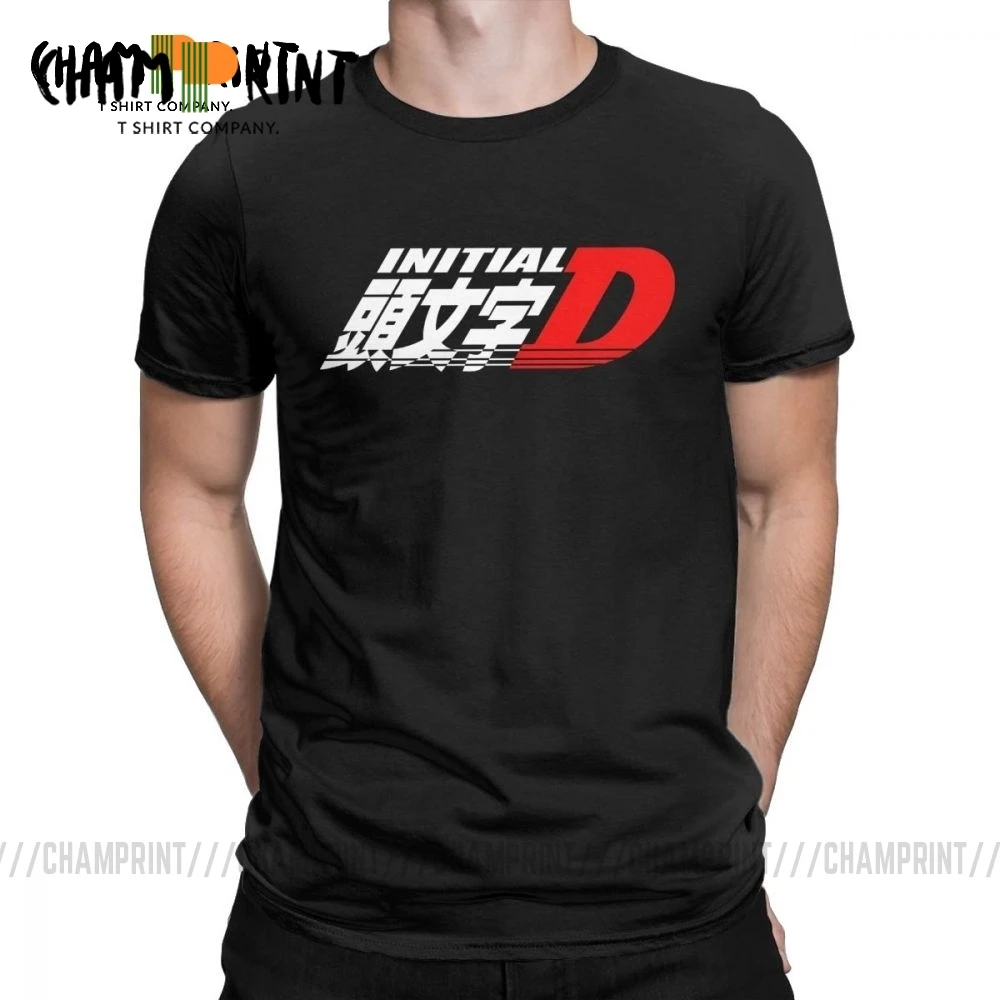 Новая Оригинальная футболка D AE 86 Аниме Мужская Винтажная из чистого хлопка