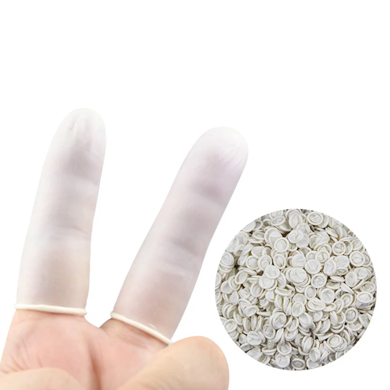 Изоляции 800 шт. пальца латекса резиновый палец Защитная крышка Кепки кончиков