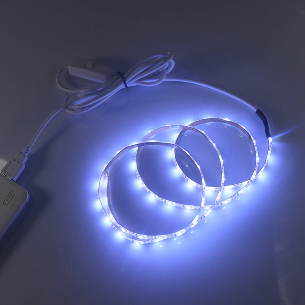 

Decoration Prop 2835SMD Lighting Night Dormitory 1m USB 5V LED Flexible Tape Strip Light Background TV Backlight PC Screen