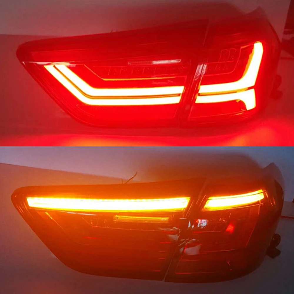 Светодиодный льная светодиодная задняя фара для Hyundai IX25 Creta 2014 2018 задние фонари