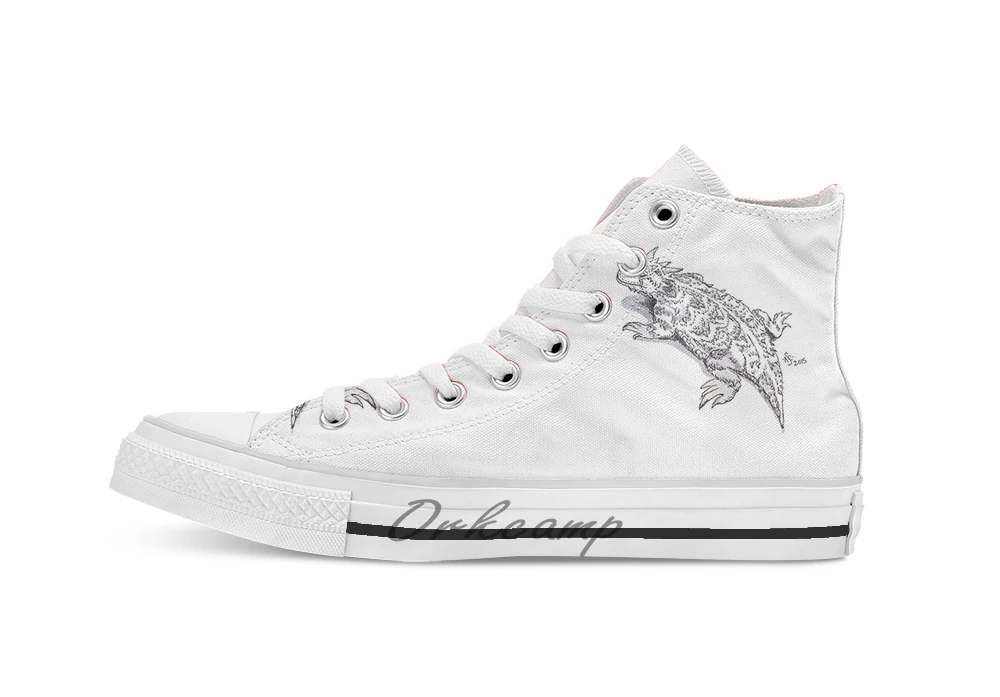 Жабовидная ящерица дышащая Повседневное с высоким берцем на шнуровке