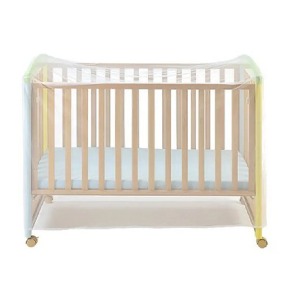 

Anti-mosquito Polyester Fabric Light Foldable Breathable Decorative Crib Mosquito Net Baby Bed Mosquito Net Cover