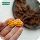 Bopoobo 10 шт. вязанные бусы DIY Детские Прорезыватели подарок Прорезыватель мягкий галстук-бабочка Детские Товары для новорожденных хлопок ПВХ бесплатно