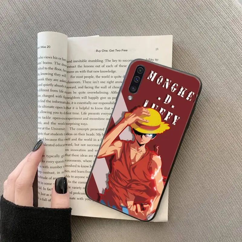 

one piece zoro luffy Phone Case For Samsung galaxy S 7 8 9 10 20 edge A 6 10 20 30 50 51 70 note 10 plus