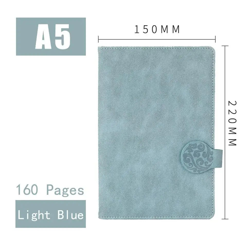 Блокнот планировщик А5/А6/B5 кожаный журнал в твердой обложке дорожный школьный