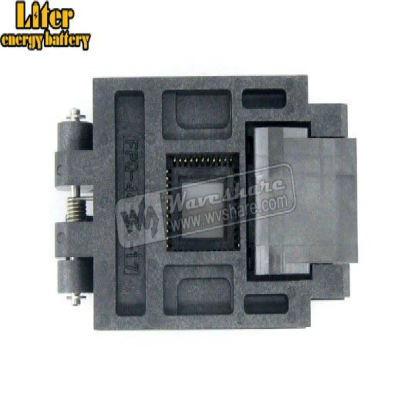 QFP44 TQFP44 FQFP44 PQFP44 FPQ 44 0.8 17 Enplas IC тестовый сгорающий переходник для программирования