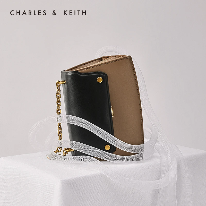 CHARLES＆KEITH Новинка на Осень 2020CK2 80781273Женская Cумка плечо Дамская сумка с Откидной