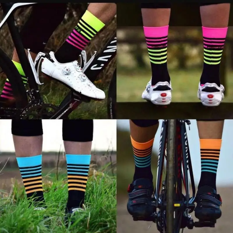

Sports Socks Comfortable Men Women Riding Cycling Sports Socks Unisex Breathable Socks 4yuy Sportswear & Accessories