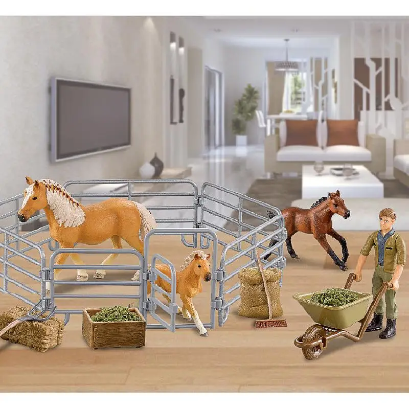 Мини фигурка зоопарка с животными в мире экшн детская игра домашние игрушки