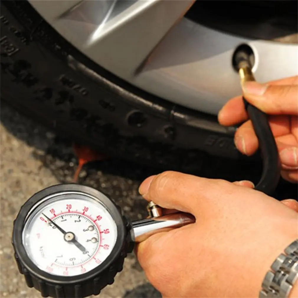 Manómetro De presión De neumáticos para coche, medidor De presión De neumáticos,...