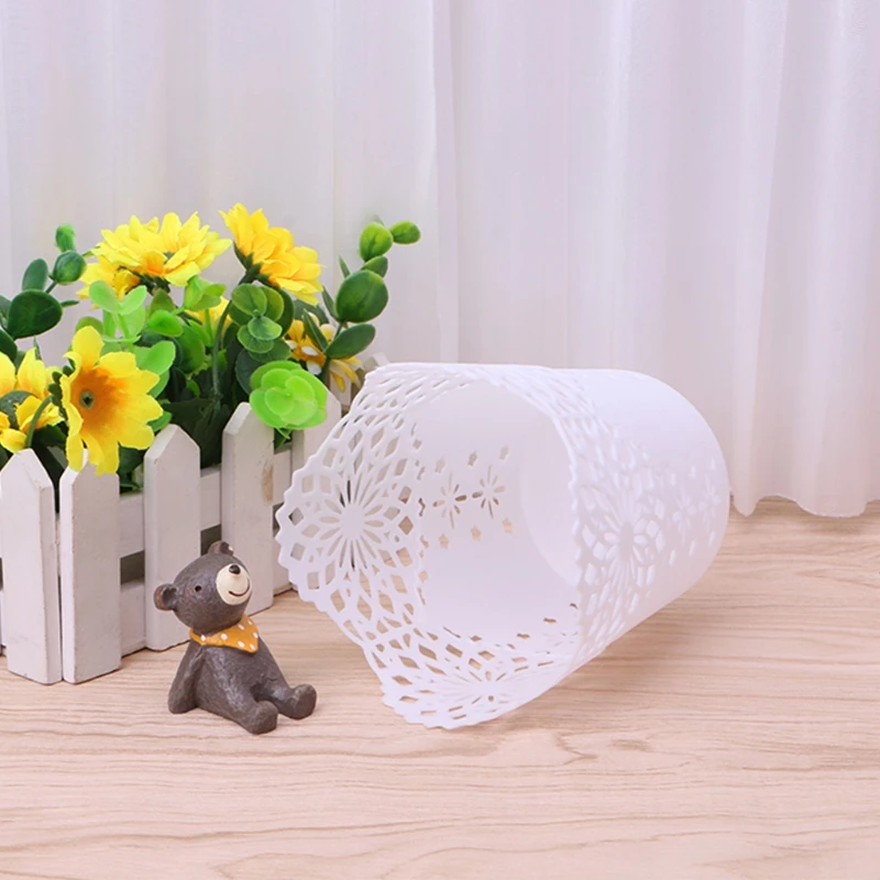 Полый Цветочный контейнер для хранения кистей карандашей и настольный офисные