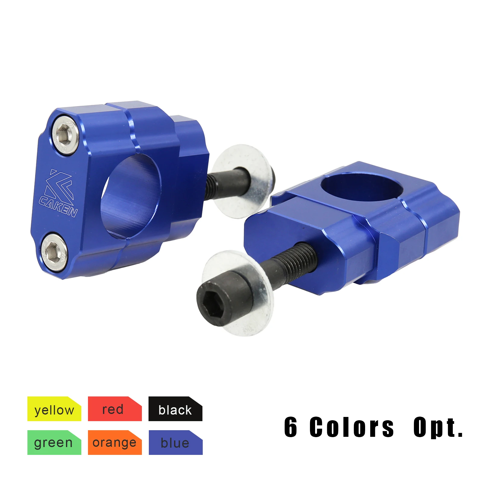 

M10 1-1/8" Billet HandleBar Fat Bar Mount Clamp Adapter 28mm Bar Clamps For Honda Kawasaki Dirt Pit Bike Motorcycle Motocross