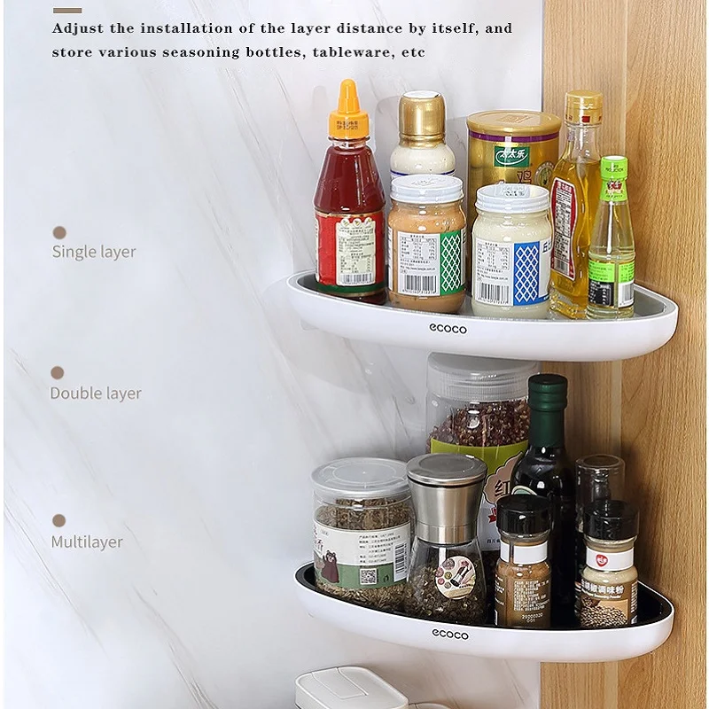 Настенный настенный стеллаж ECOCO для ванной комнаты кухни | Дом и сад