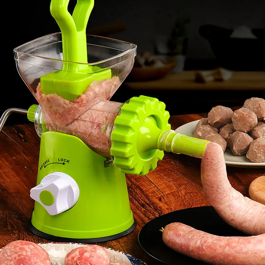 

New Household Multifunction Meat Grinder Stainless Steel Blade Moedor De Carne Home Cooking Mincer Sausage Machine