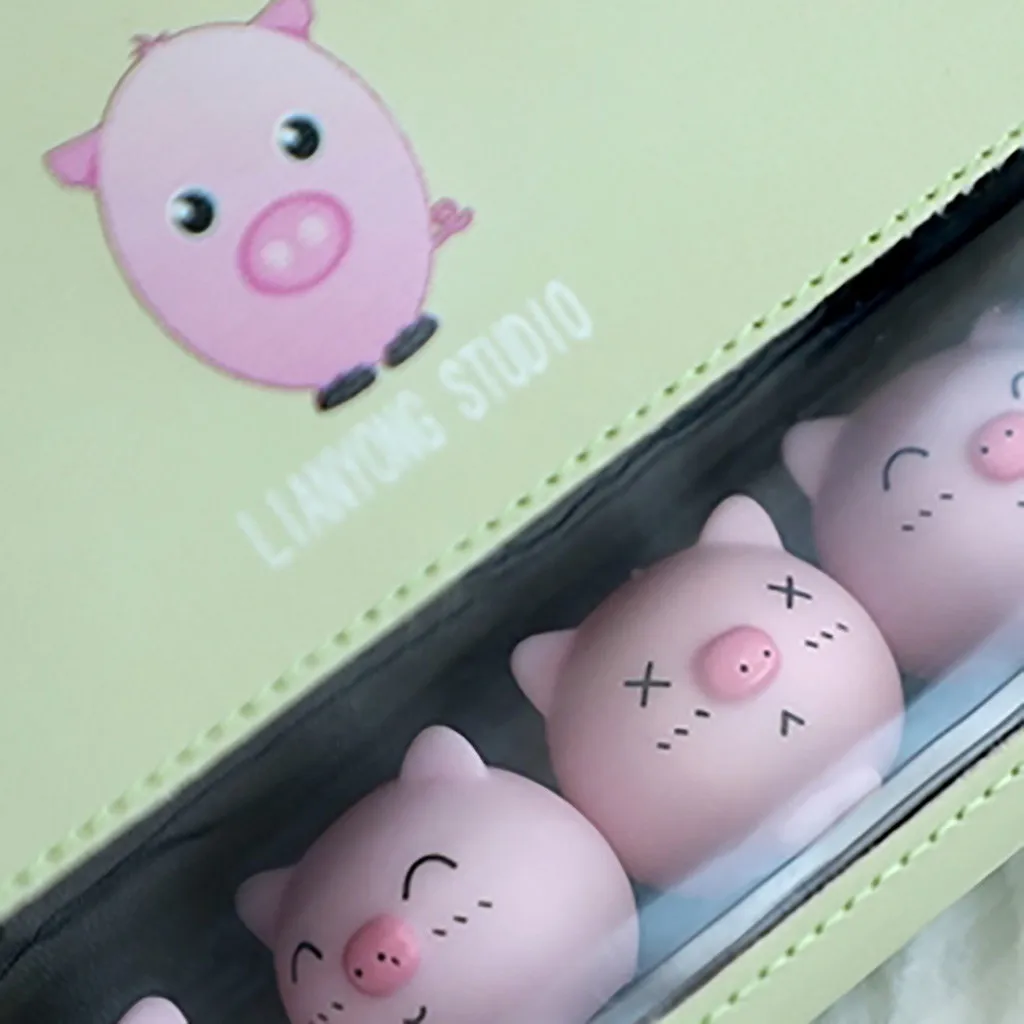Женские сумки через плечо Kawaii прозрачные мессенджеры из ПВХ с милым принтом