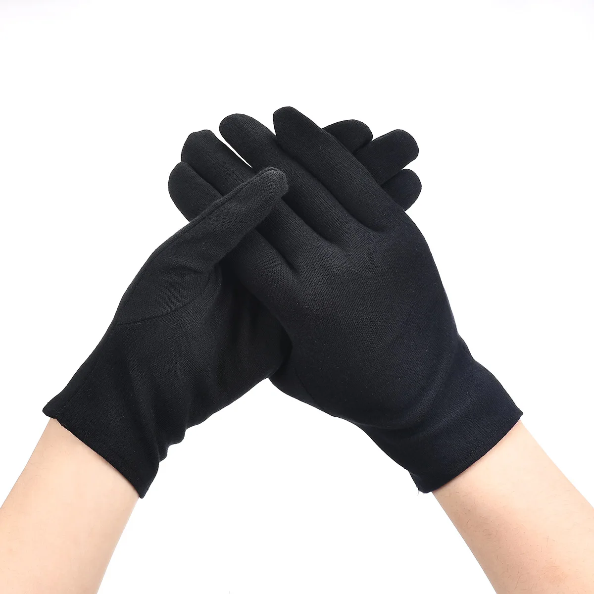 

4/2/1Pairs Women Men Gloves Etiquette Thin Gloves Stretch Sunscreen Gloves Dance Tight Jewelry Gloves Driving Gloves Practical