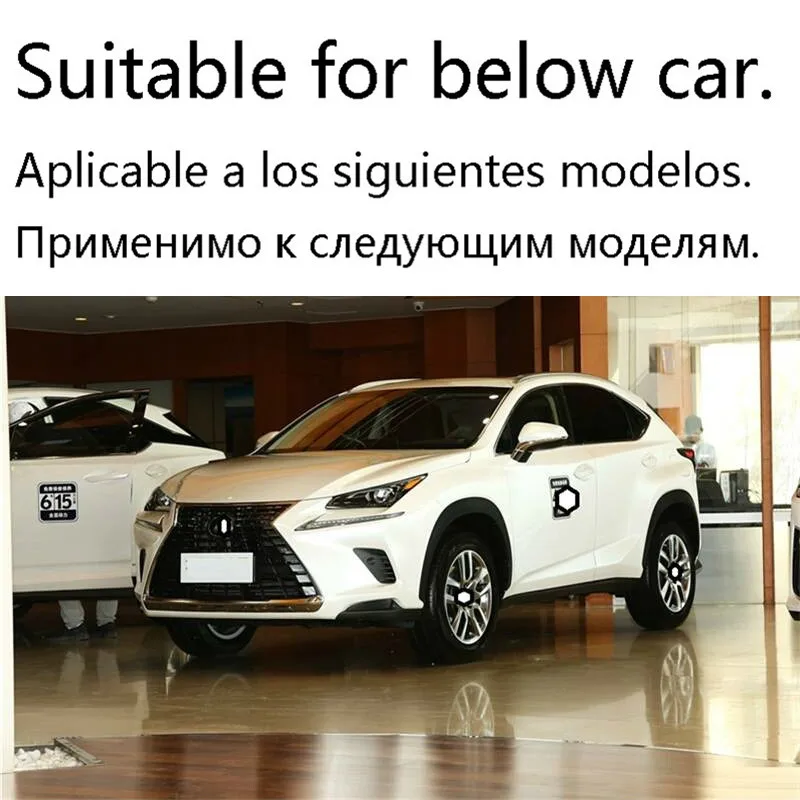 Авто авто модифицированный хром багажник задний бампер внешний аксессуар