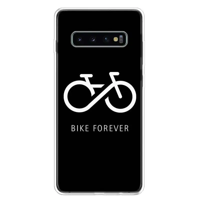 Bicycle Bike Sport Coqu Cover Phone Case For Samsung Galaxy A70 A50 A40 A30 A20E A10S Note 20 Ultra 10 Lite 9 8 A6 A7 A8 A9 Plus | Мобильные