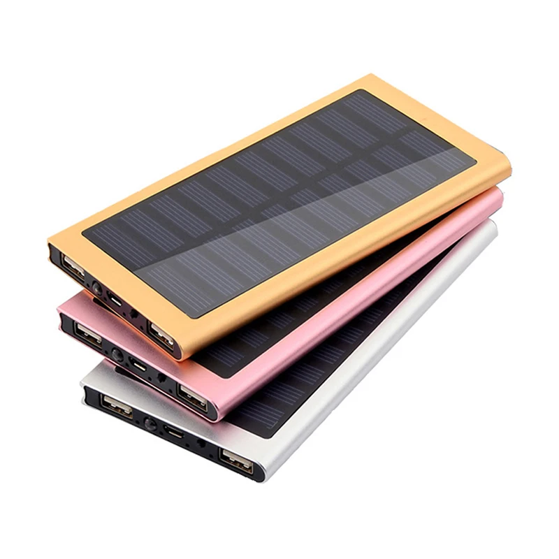 

Solar Power Bank Solar Charger USB Ports External Charger Powerbank Case DIY Box Dual USB Kit Phone Charger Flashlight
