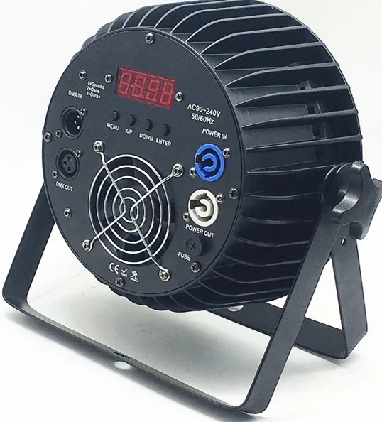 Dj светильник 24x18 Вт RGBWA UV 6в1 Par светодиодный Светодиодный светодиодный par светодиодный плоский par-прожектор светильник ing для вечерние KTV диско-светильник