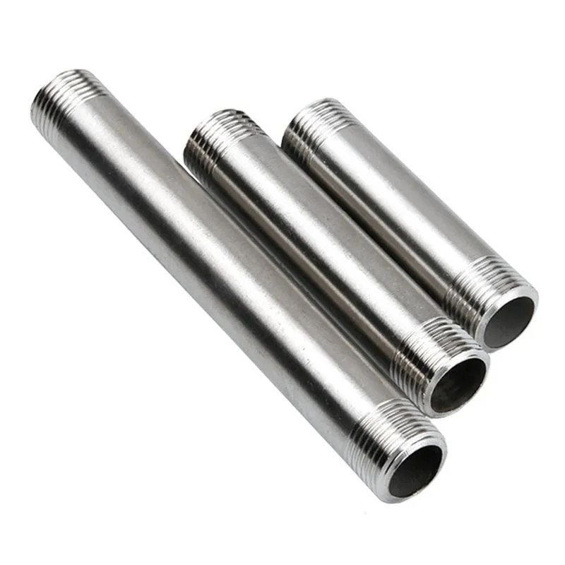 1/8 &quot1/4&quot 3/8 &quot1/2&quot 3/4 &quot1&quot BSP наружная резьба 304 ниппель из нержавеющей стали