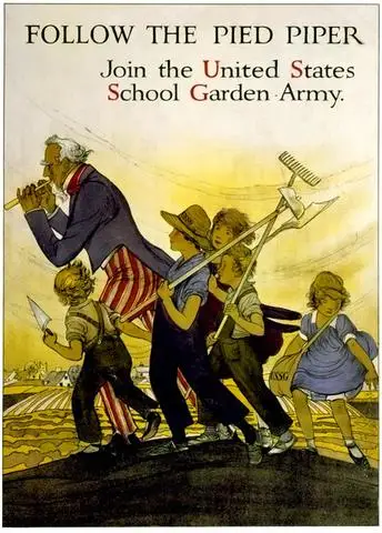 Пропагандистский постер Следуйте за основанием в истории Второй мировой войны