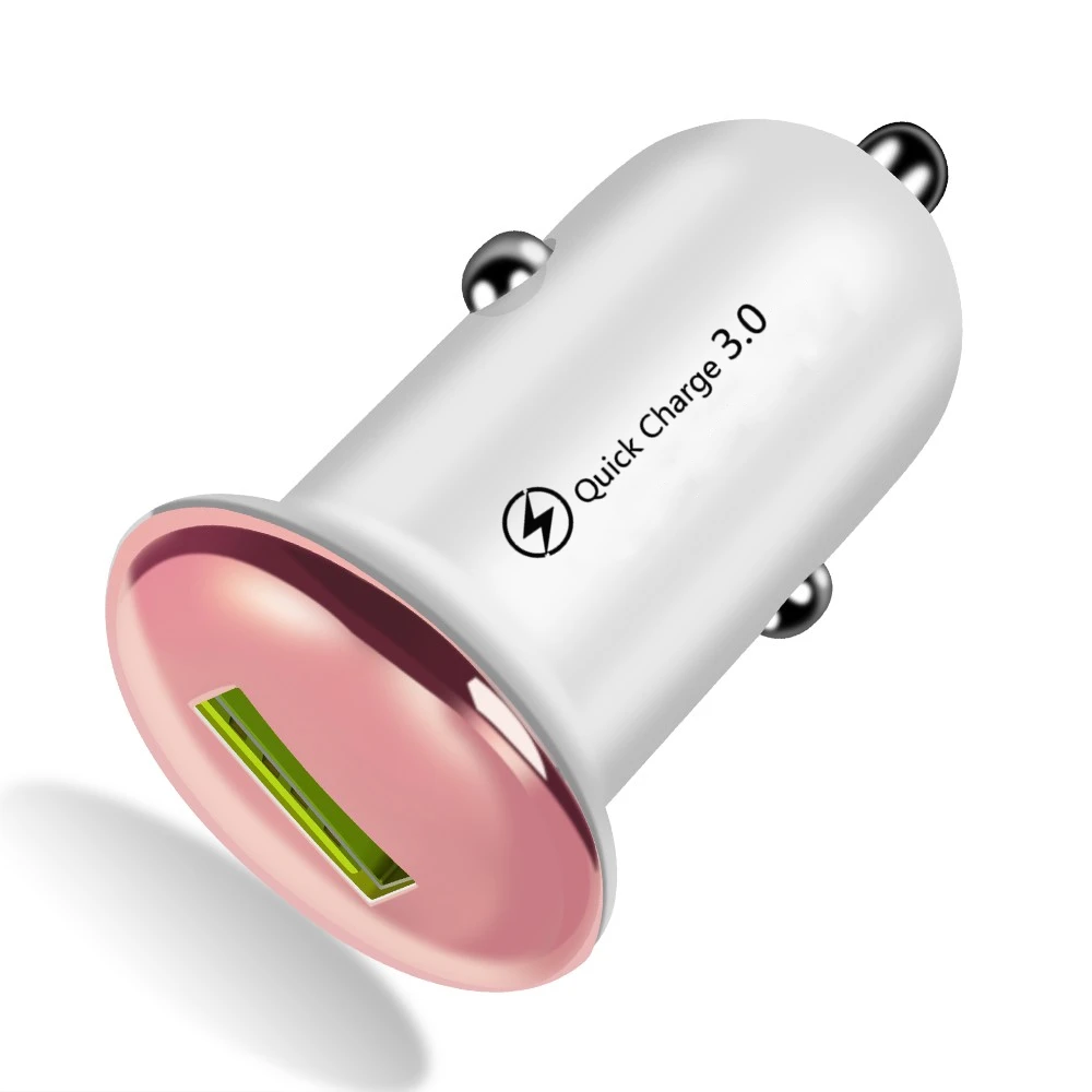 Автомобильное зарядное устройство Quick Charge 3,0 QC 3,0 Быстрая Зарядка адаптер USB Автомобильное зарядное устройство для iphone 11 Pro Max XR huawei зарядное устройство для мобильных телефонов