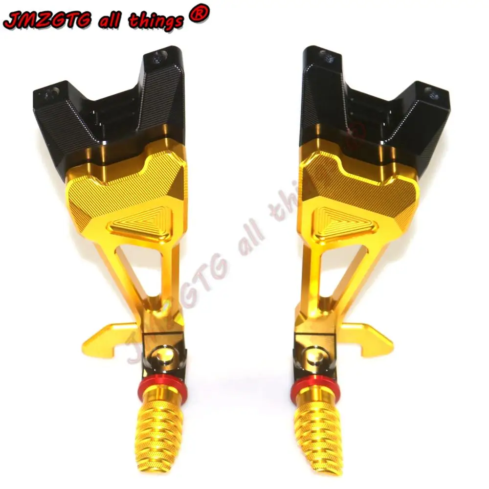 Набор задних и регулируемых ножек с ЧПУ для YAMAHA R6 2006 2007 2008 2009 2010 2011 2012 2013 2014 2015