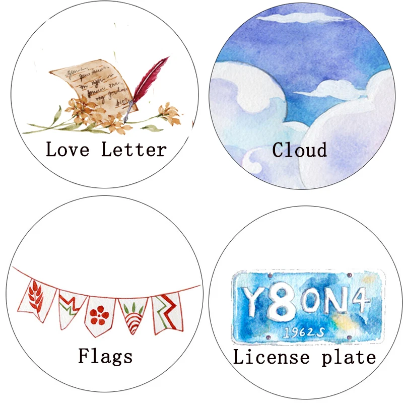 

1 pcs DIY Japanese Paper Washi Tapes Flower Masking Tapes decorative Adhesive Tapes 15mm*5m Alideco
