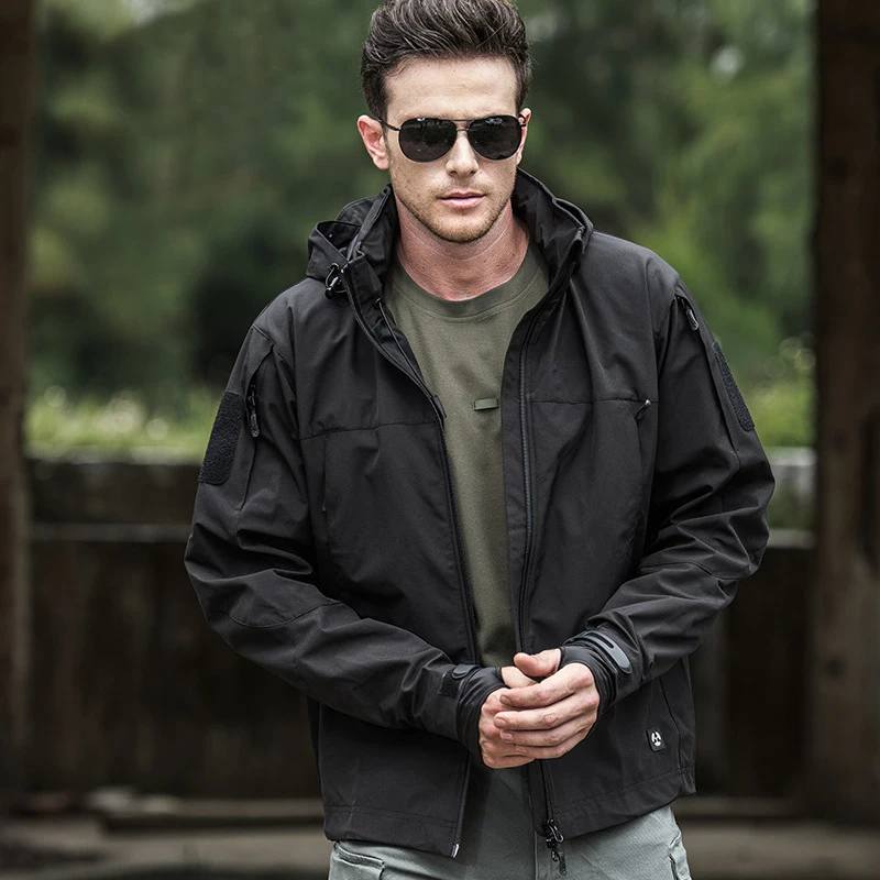 

Outdoor Military Jacket Archon Casual Tactical Soft Shell Jacket Slim Jacket Men Waterproof Clothing Multicam Male Hooded Coat