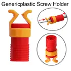 Genericplastic держатель для винтов, зажим, набор для крепления винтов, держатель для винтов, крепежная втулка, заклепки, крепежные элементы, Деревообрабатывающие инструменты