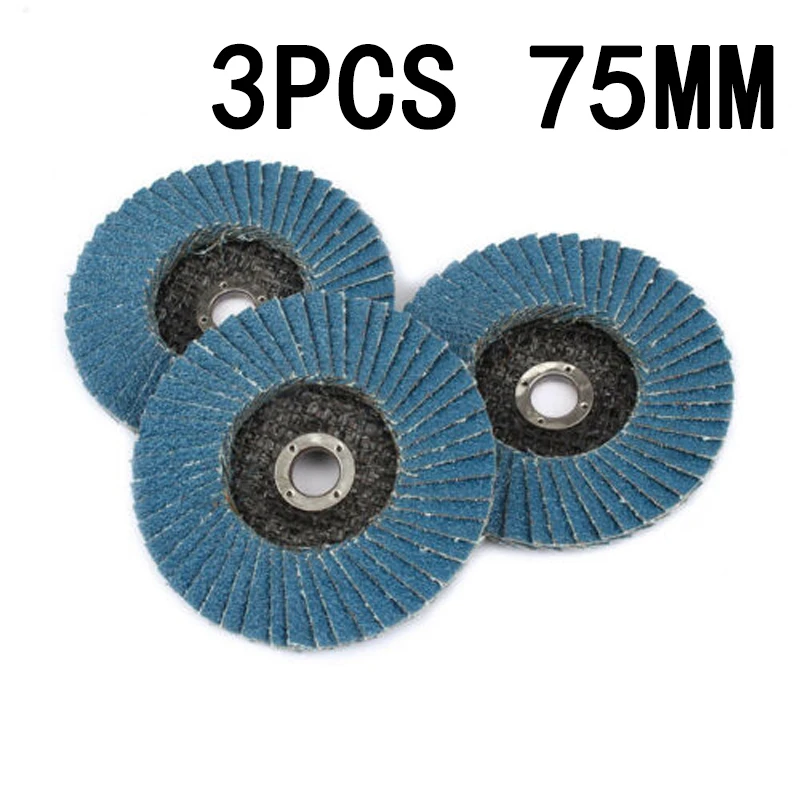 

3 Inch Flap Disc Grinding Sanding Wheels For Angle Grinder Power Tools Accessory