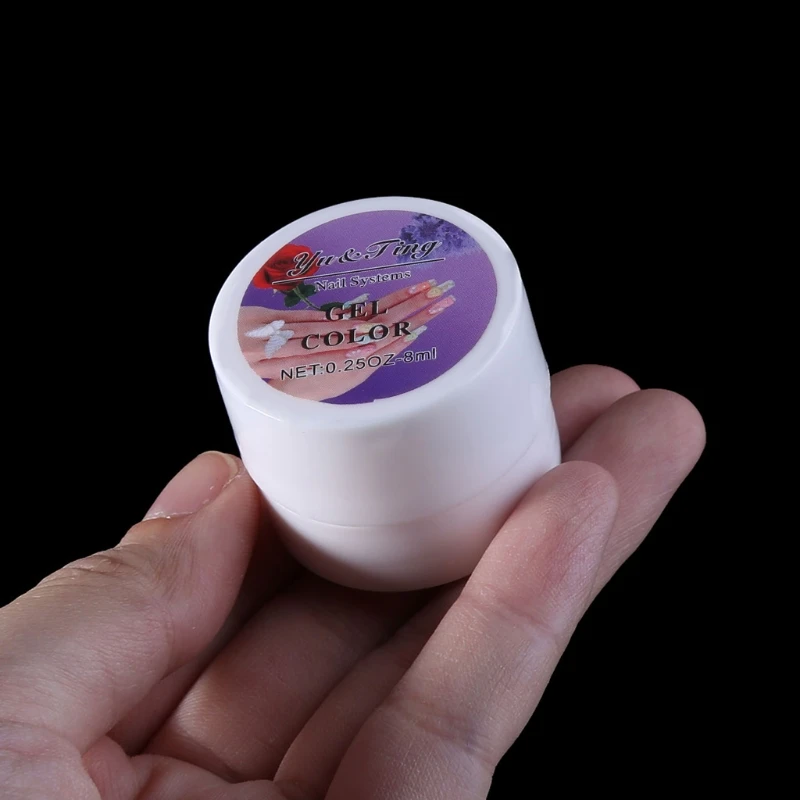 

36 Pure Color DIY UV Nail Polish Gel Decor For Nail Art Tips Manicure Decoration