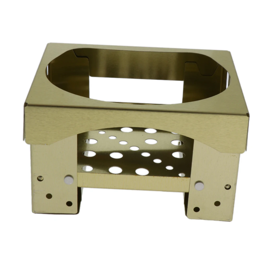 Спиртовая мини плита карманная портативная туристическая Складная спиртовая