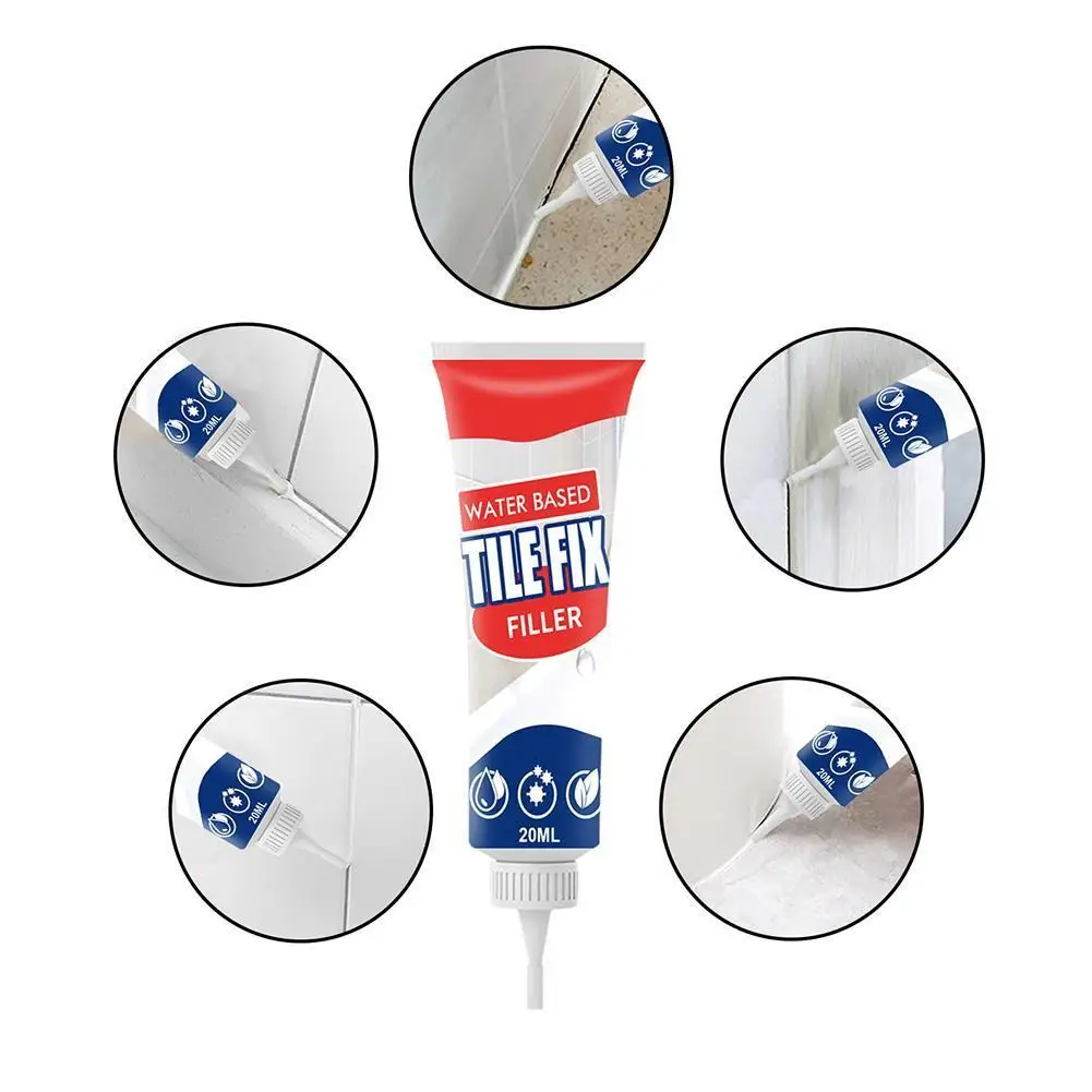 

Toilet edge sealer Tile and floor tile brightener Waterproof Beautiful Moisture-p jointing agent jointing mildew-proof agen M5X1