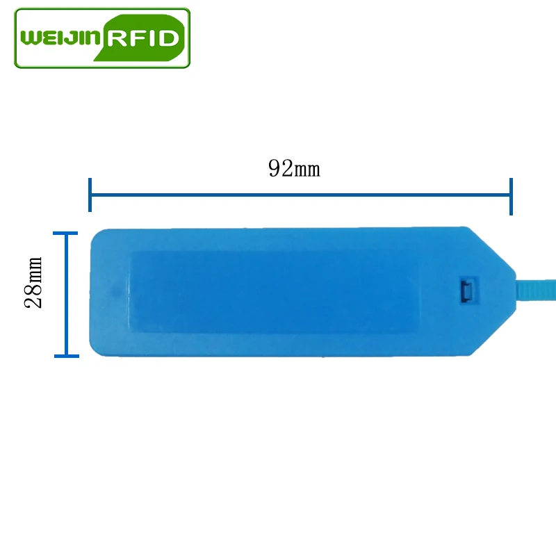 RFID метка UHF ABS кабельные стяжки Alien 9662 915m 868m 860 960MHZ Higgs3 EPC 6C 500 шт Бесплатная доставка
