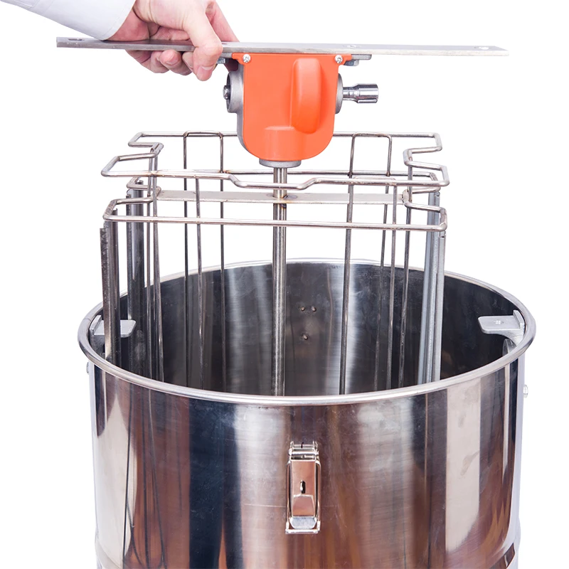 Ручной экстрактор пчелиного меда с 2 рамами из нержавеющей стали 77 5*39 центрифуга