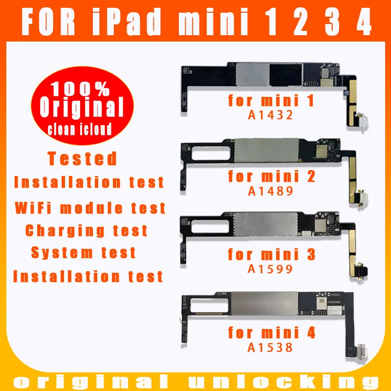 

Оригинальная материнская плата A1432 A1489 A1599 A1538 A1455 A1490 Clean iCloud Wifi