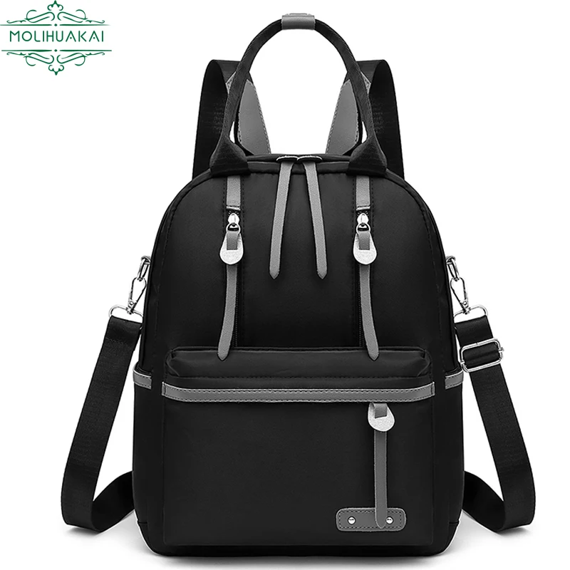 

Fashion Women's Backpack Ladies Waterproof Oxford Bagpack Casual Female Backpacks Multifunctional Travel Rucksack Trend Mochila