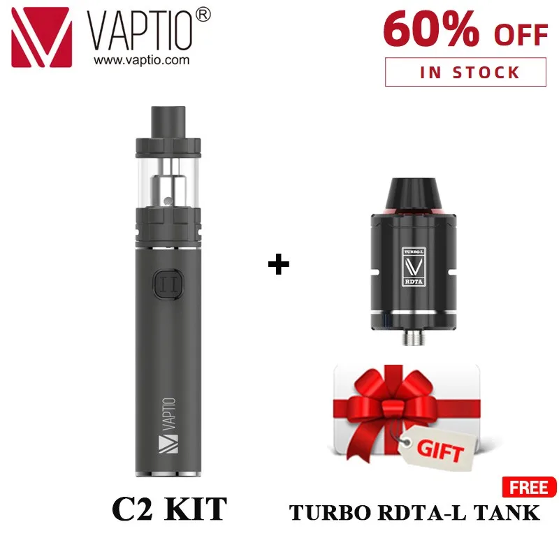 [Подарочный бак] Vaptio C II 100 Вт vw mod Топ заполнения 2 мл бак 3000 мАч электронная