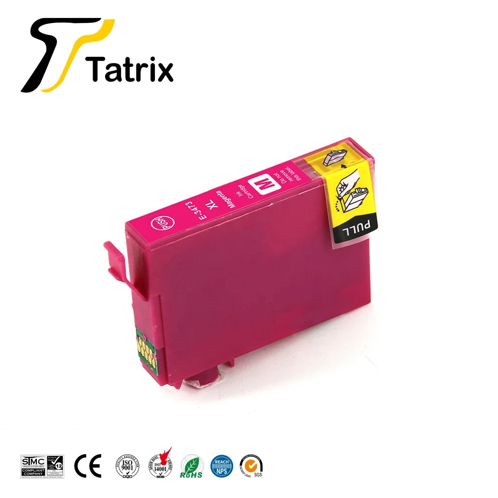 Tatrix for Epson 34xl T3471 T3472 - 4 Color Compatible Printer Ink Cartridge WorkForce Pro WF-3720DWF WF-3725DWF | Компьютеры и офис
