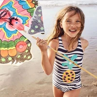 summer baby beach play wear toddler girl bathing suits swimwear infant girls long sleeves rash guard newborn swimming bodysuit