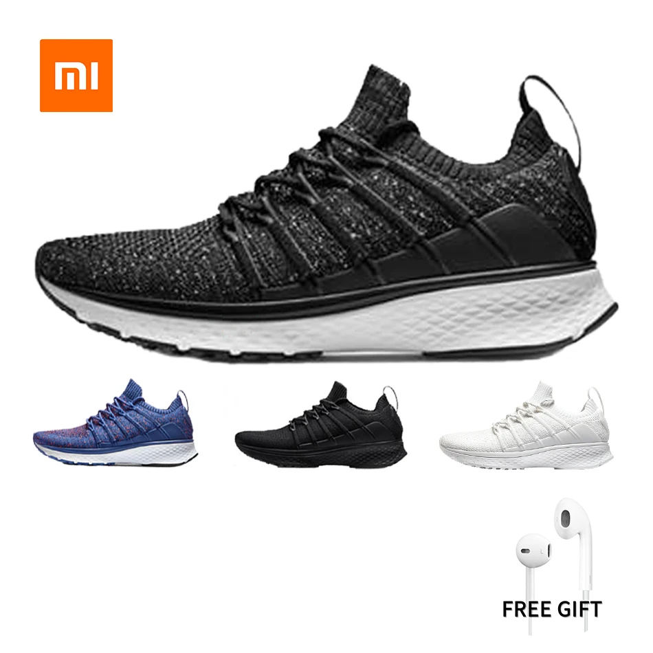 Xiaomi Mijia кроссовки 2 для мужчин Спорт на открытом воздухе Новый Fishbone замок системы