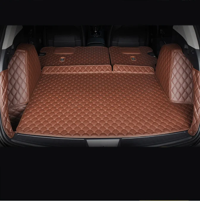 3D Leather Car Cargo Liner Mat Trunk Mat for Acura rdx 2019 2020 Rug Carpet Interior Accessories luggage boot