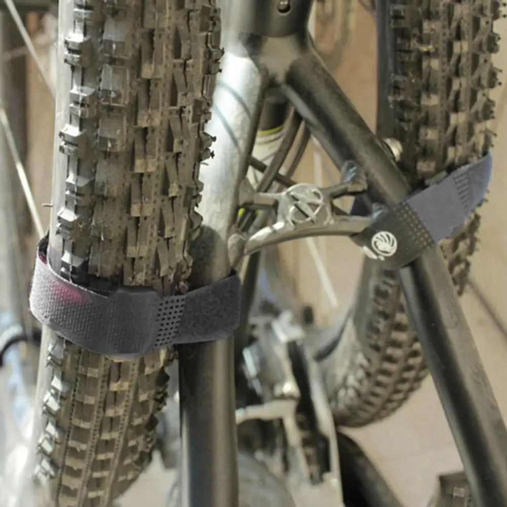 Portable 1 Pair Great High Elasticity Leg Bind Pants Strap Rubber Ankle Band Widely Use for MTB |