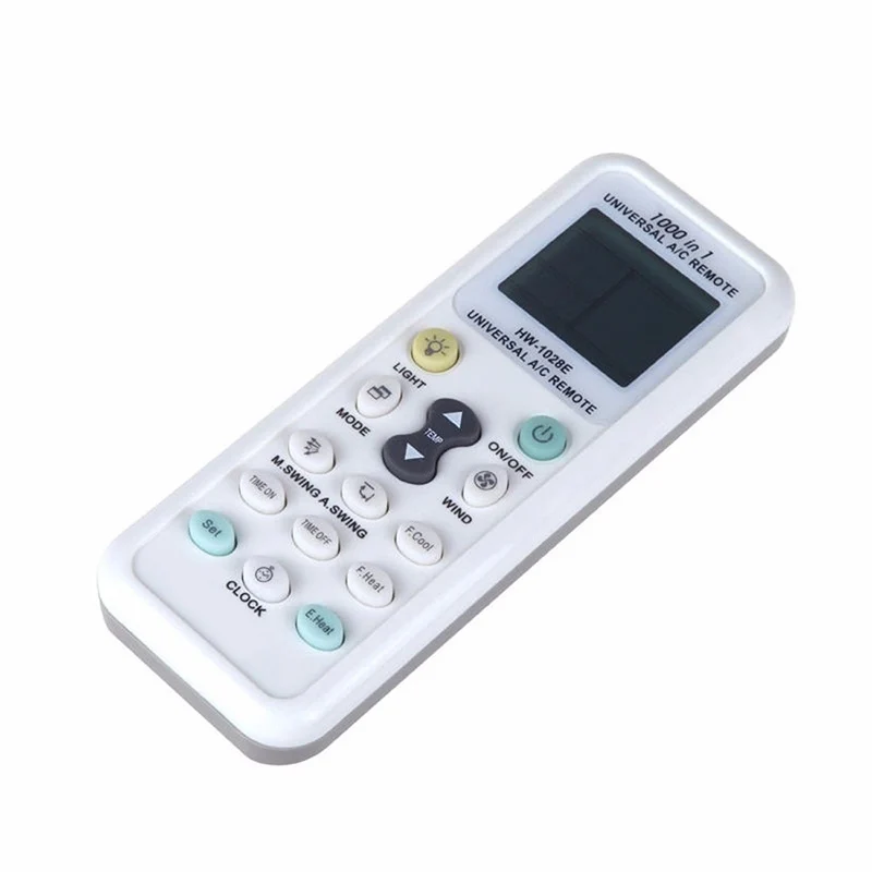 

High Quality Universal 1000 In 1 K-1028E Wireless Remote Control LCD A/C Remote Control For Air Conditioner Low Power Practical