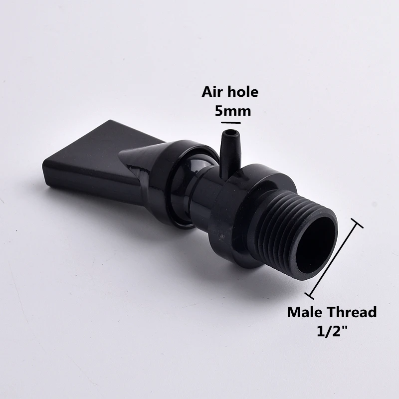 Пластиковые регулируемые угловые фитинги для аквариума