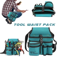 toolkit tool storage bag canvas hardware oxford kit electrician kit thicken multifunction waist bag waist hanging type tool bag