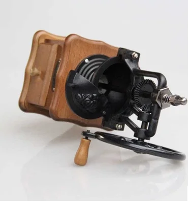 売る 手動コーヒーグラインダー機木製ハンドグラインダーコーヒー豆粉砕機ポータブルmolinilloカフェホームcoffeeware DA60YMJ