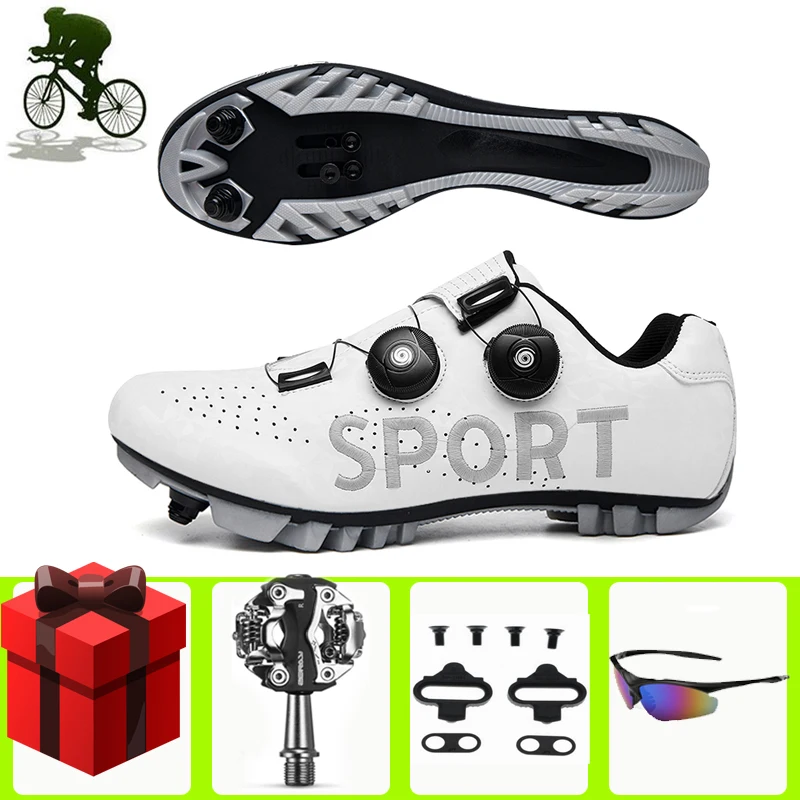 

Sapatilha Ciclismo Mtb Cycling Shoes Men SPD Pedals Outdoor Nonslip Bicycle Sneakers Self-Locking Mountain Bike Sport Bicicleta
